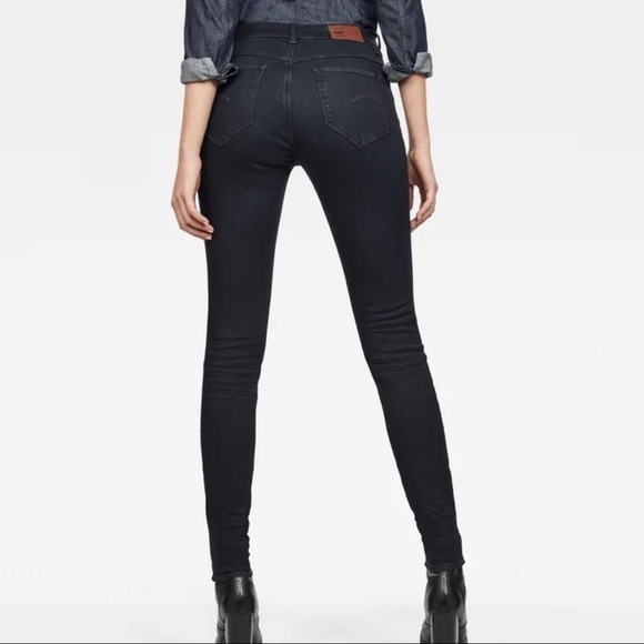 G Star Raw Super Shape Skinny Jean in Rinsed - 24x32 - Picture 9 of 9